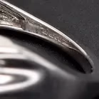 9ct White Gold Diamond Ring