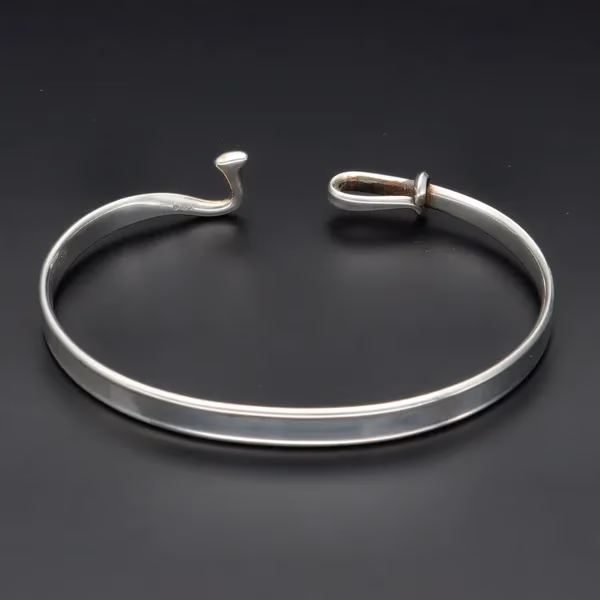 Georg Jensen Danish Sterling Silver Torun Bangle By Vivianna Torun Bülow-Hübe