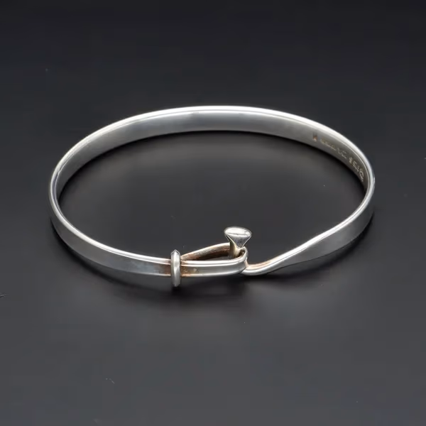 Georg Jensen Danish Sterling Silver Torun Bangle By Vivianna Torun Bülow-Hübe