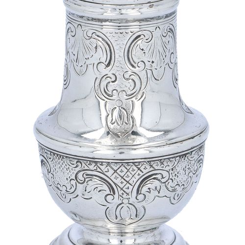 George II Silver Pounce Pot image-3