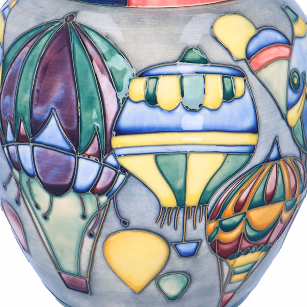 Moorcroft Pottery Balloons Ginger Jar
