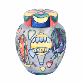 Moorcroft Pottery Balloons Ginger Jar