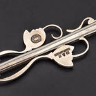 Georg Jensen Tulip Bar Brooch