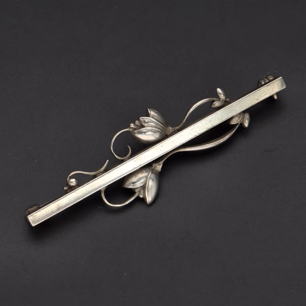 Georg Jensen Tulip Bar Brooch