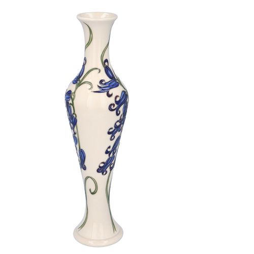 Moorcroft Tall Narrow Bluebells Vase image-2