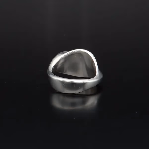 Modernist Danish Georg Jensen Sterling Silver Ring