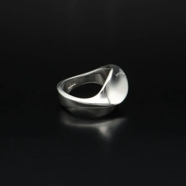 Modernist Danish Georg Jensen Sterling Silver Ring