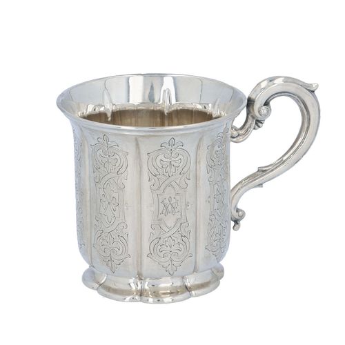William Smily Victorian Silver Cup image-1