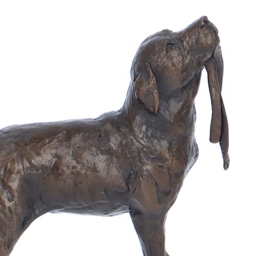 Limited Edition Foundry Cast Bronze Dog Figurine image-5