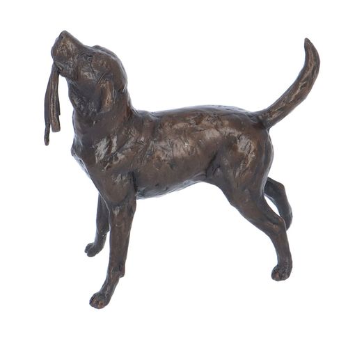 Limited Edition Foundry Cast Bronze Dog Figurine image-3