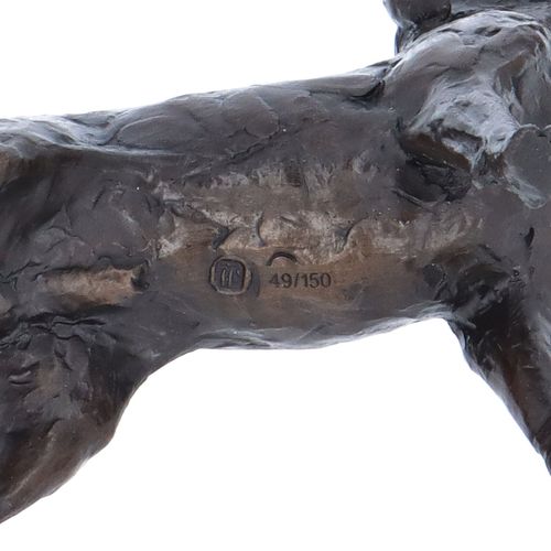 Limited Edition Foundry Cast Bronze Dog Figurine image-6