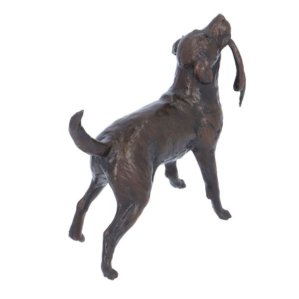 Limited Edition Foundry Cast Bronze Dog Figurine