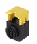 CONNECTOR HOUSING 6-PIN BLACK