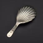 Antique George III Sterling Silver Shell Tea Caddy Spoon