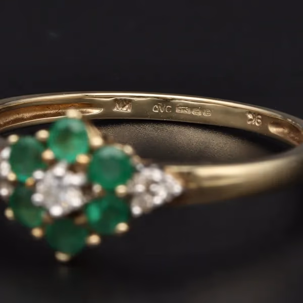Emerald Diamond Ring