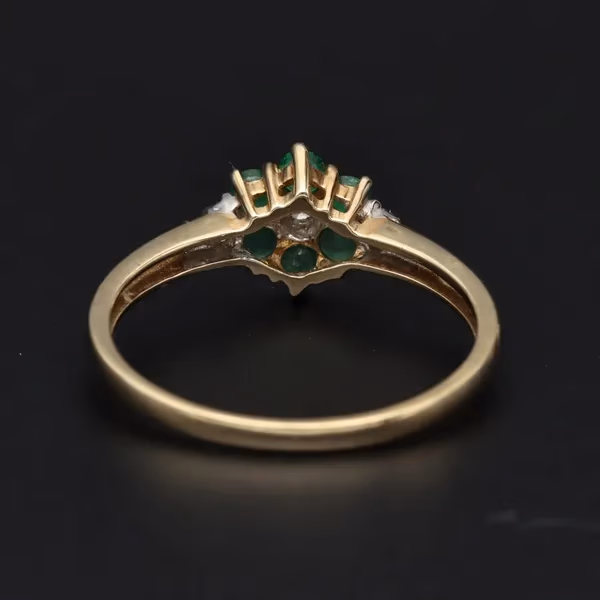 Emerald Diamond Ring