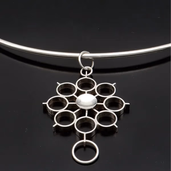 Kultateollisuus Modernist Pendant and Neck Torc