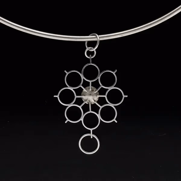 Kultateollisuus Modernist Pendant and Neck Torc