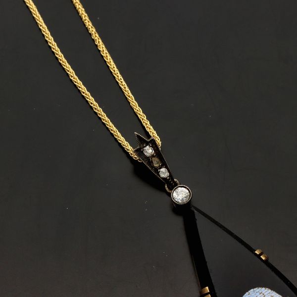 Onyx Micro Mosaic Pendant
