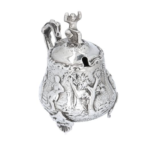 Victorian Three Piece Silver Cruet on Stand image-2