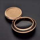 9ct Rose Gold Tortoiseshell Compact
