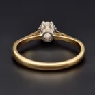 18ct Gold Diamond Solitaire Ring
