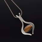 Norwegian Nefrom Silver Pendant