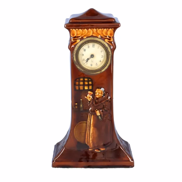 Royal Doulton Lambeth Kingsware Mantel Clock