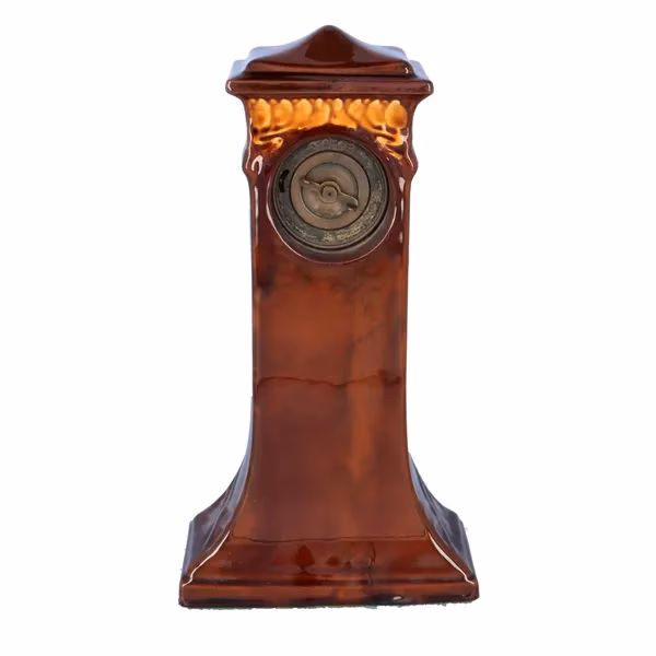 Royal Doulton Lambeth Kingsware Mantel Clock