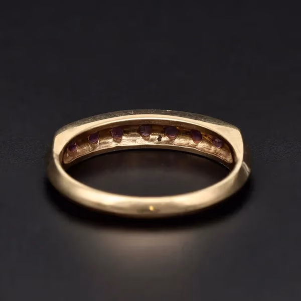 Gold Ruby Ring. London 1992