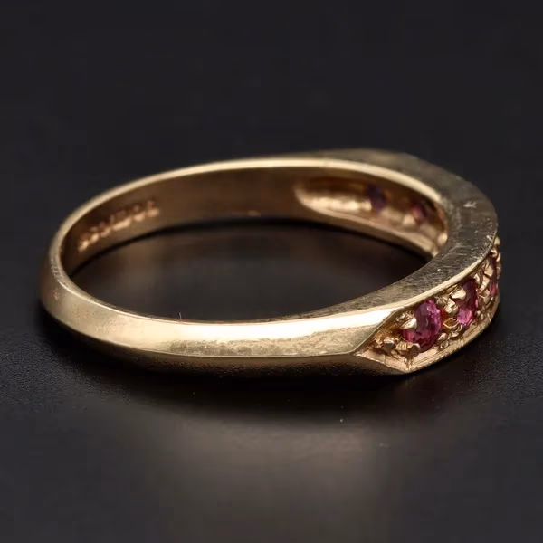 Gold Ruby Ring. London 1992