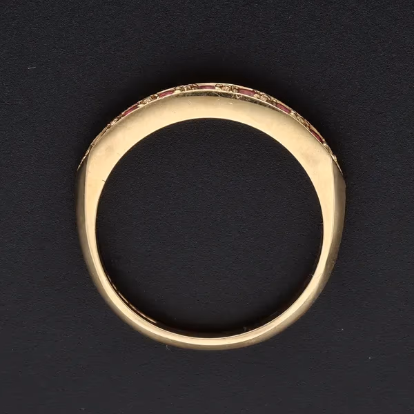 Gold Ruby Ring. London 1992