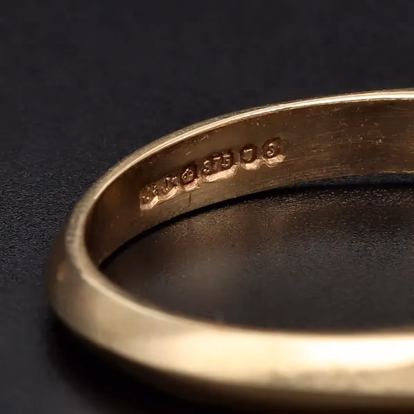 Gold Ruby Ring. London 1992
