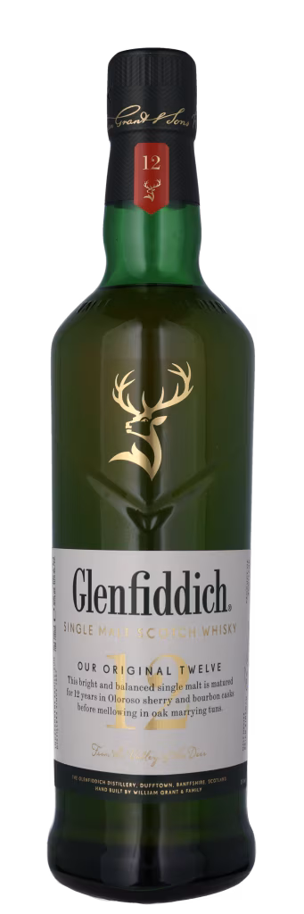 GLENFIDDICH  12 ÅRS 40% Whisky