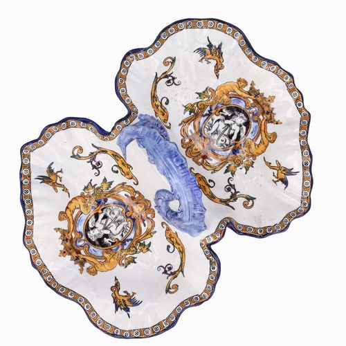 19th Century French Faience Serving Dish image-2