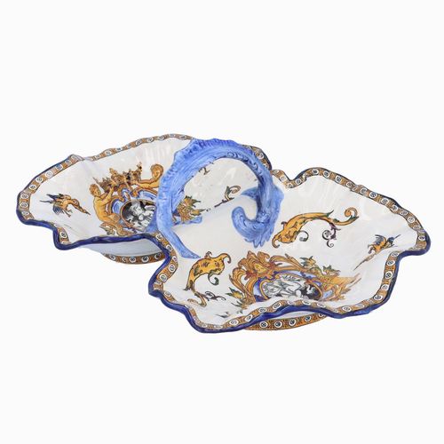 19th Century French Faience Serving Dish image-4