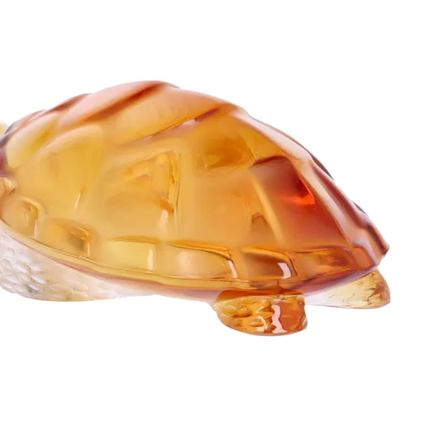 Lalique Amber Caroline Turtle