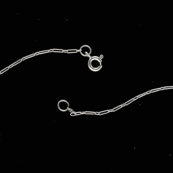 Platinum Art Deco Old Cut Diamond Necklace