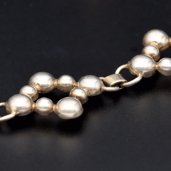 Rare Vintage Danish Silver Necklace