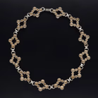 Rare Vintage Danish Silver Necklace