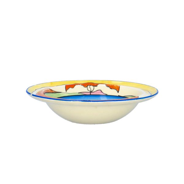 Rare Clarice Cliff Mountain Fruit Dish