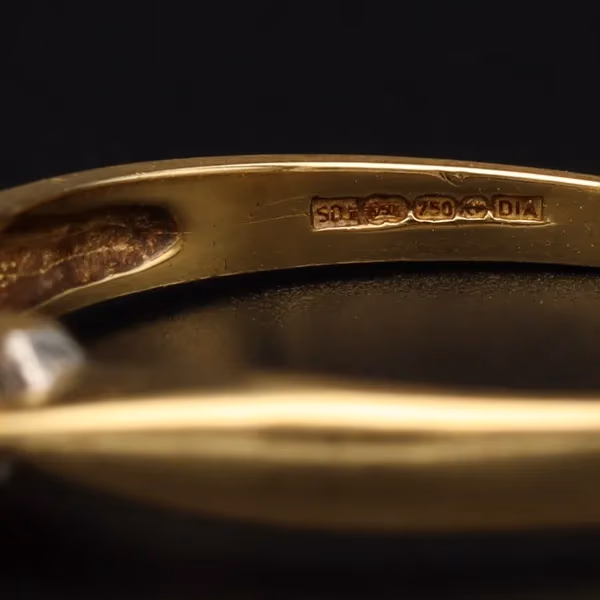 18ct Gold 0.33ct Diamond Ring