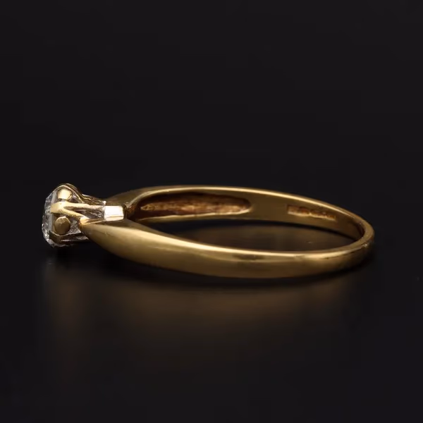 18ct Gold 0.33ct Diamond Ring