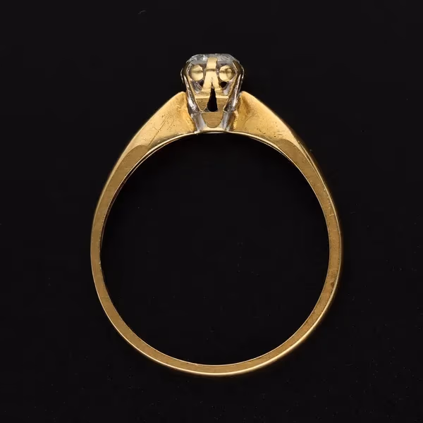 18ct Gold 0.33ct Diamond Ring