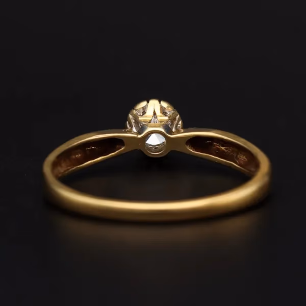 18ct Gold 0.33ct Diamond Ring