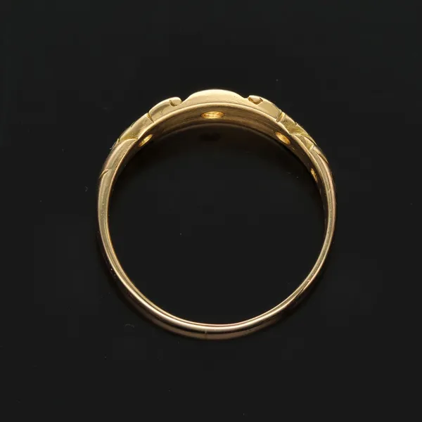 Victorian 18ct Gold Old Cut Diamond Ring