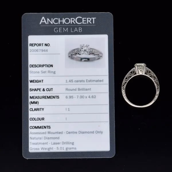 18ct Gold Diamond Ring
