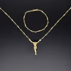 Salvador Dali 18ct Yellow Gold Necklace & Bracelet Set