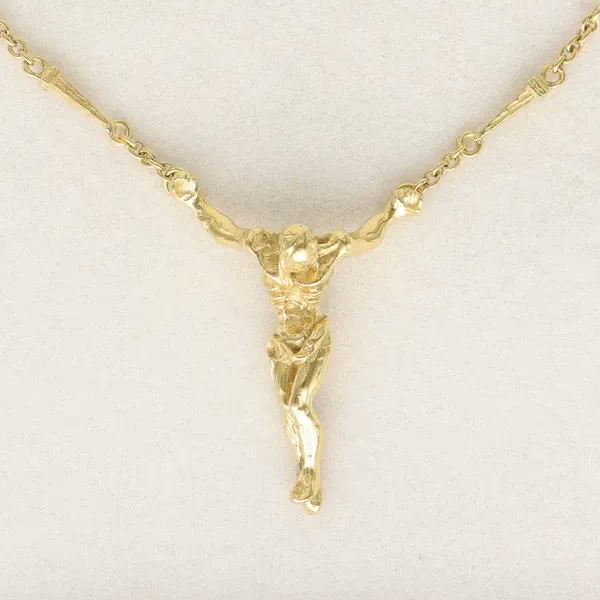 Salvador Dali 18ct Yellow Gold Necklace & Bracelet Set