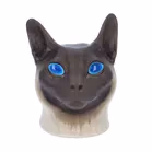 Unusual Royal Copenhagen Aluminia Faience Cat Head.